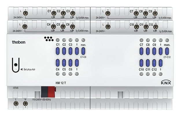 THEBEN KNX Heizungsaktor, 12-fach THEBEN KNX Heizungsaktor, 12-fach